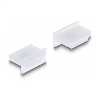 Kabelabdeckung DeLOCK 64169 HDMI A Buchse ohne Griff transparent 10 Stück