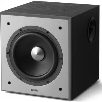 Aktiver Subwoofer Edifier T5, Stereo-Cinch-Ein-/Ausgang, Schwarz, 70 W (leicht beschädigte Verpackung)