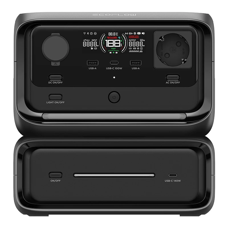 Tragbare Powerstation EcoFlow River 3 Max, 572Wh
