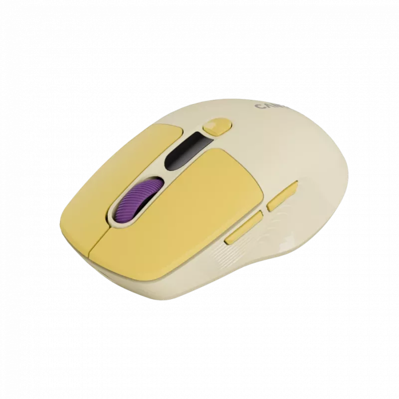 Canyon MW-26 – 2in1 kabellose optische Maus Bluetooth / 2,4 GHz – leise – 6 Tasten – 800/1200