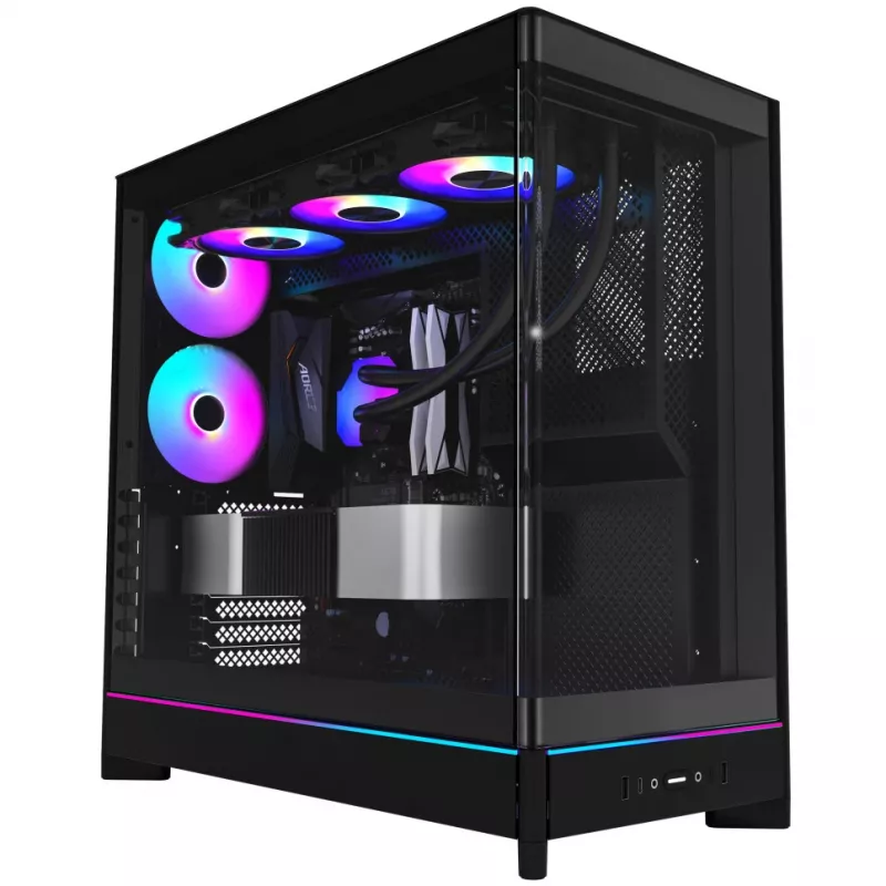 Montech HS02 PRO Midi Tower Schwarz