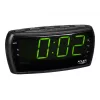 Weckerradio Adler AD 1121 — Weckerradio, FM/AM-Tuner, LED-Anzeige, Batterie-Backup, schwarz