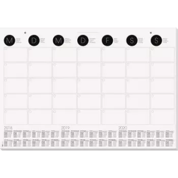 Schreibtischunterlage Papier Sigel HO550 Grau