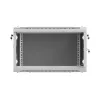 Rack-Schrank 19 inch 6U 600x600 grau perforiert