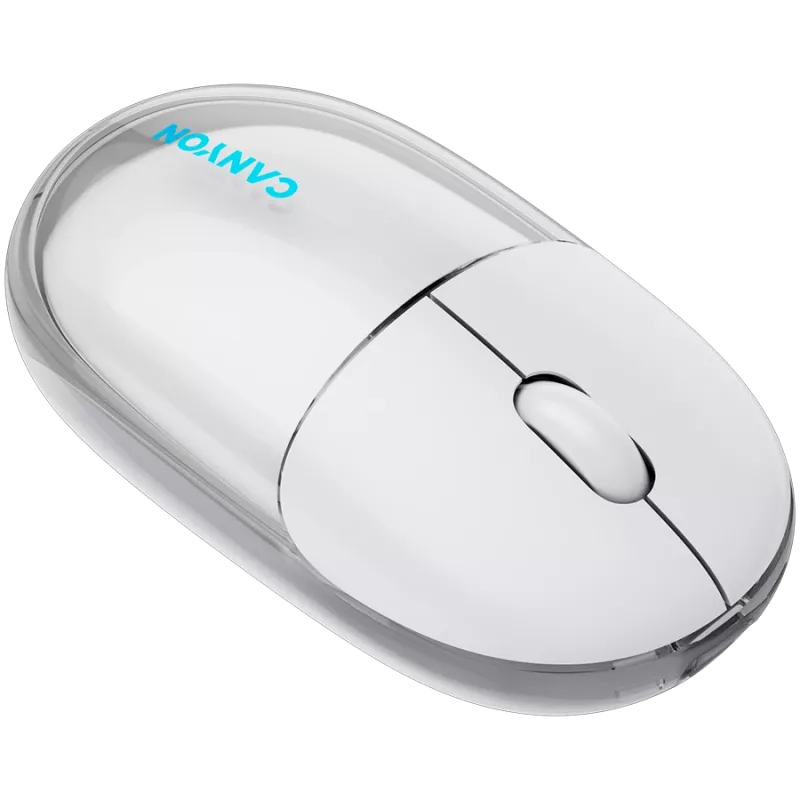 CANYON Maus OnClick 24 BT/ Wireless Transparent/Weiß
