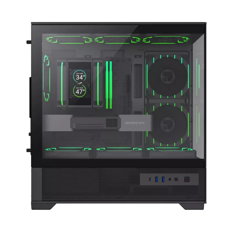 Gamemax Gehäuse | VISTA 2 MB | M-ATX