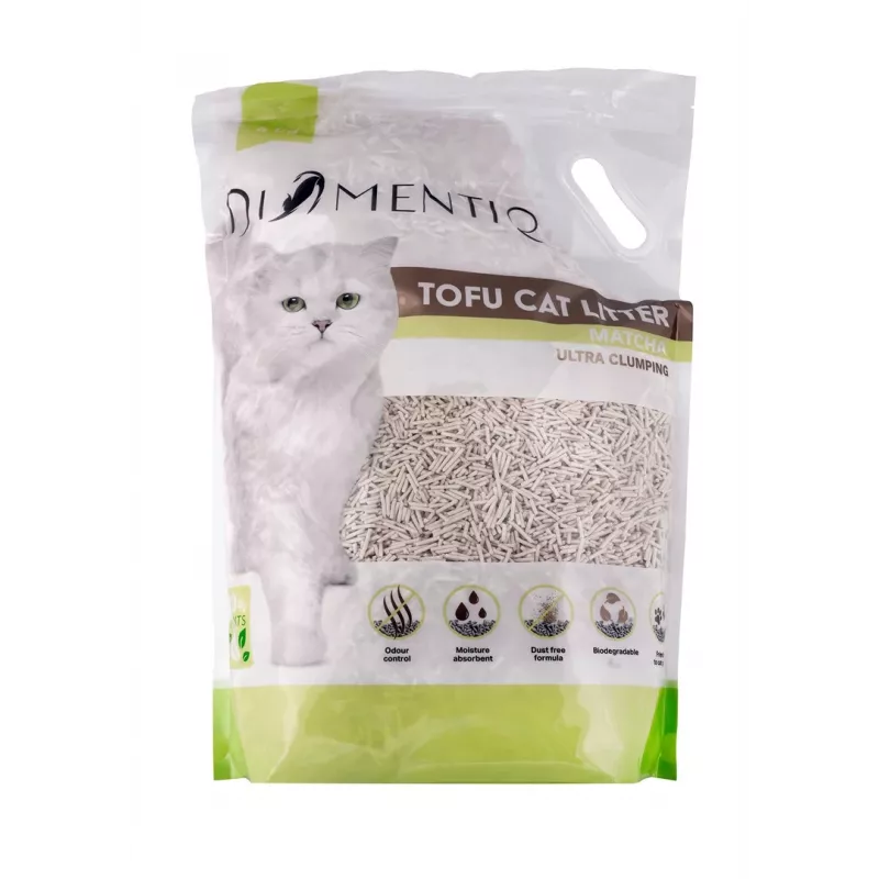 DIAMENTIQ Tofu Matcha Ultra klumpend - pflanzliche Streu - 4kg