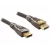 DisplayPort-Kabel DeLOCK 82772 3 m Anthrazit