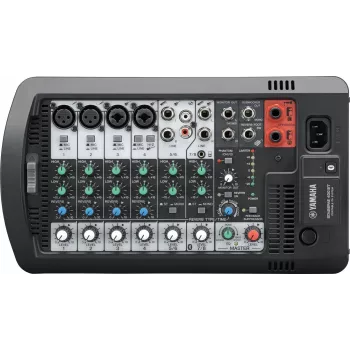 Freistehendes PA-System YAMAHA Stagepas 400BT — 400 W, 2-Wege, 10-Kanal-Mischpult, Bluetooth 4.1, schwarz