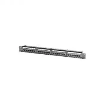 ROLINE Cat.5e 48,30cm (19)-Panel, 24 Ports, UTP, schwarz (26.11.0349)