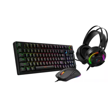 Gaming-Set Yenkee YGS 03 ECLIPSE 3-in-1 (Tastatur, Maus, Headset)