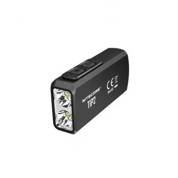 Handtaschenlampe Nitecore TIP2 — 720 lm, Lithium-Ionen, 55 h Laufzeit, 38,3 g, Schwarz