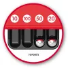 BRIO von Ravensburger Brettspiel — Flipperspiel, 5-teilig, 522×339×117 mm