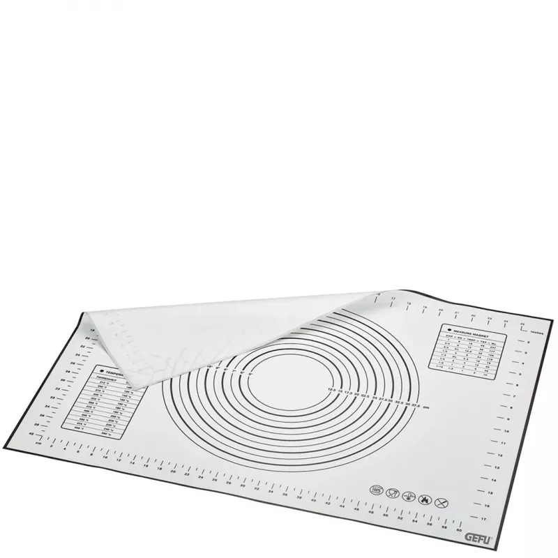Backmatte GEFU PAD — Silikon, elfenbein, 500 × 700 mm