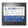 Montech APX650 power supply unit 650 W 20+4 pin ATX ATX Schwarz