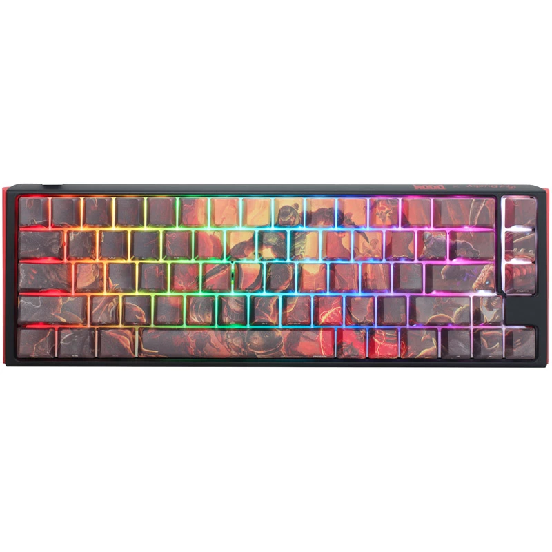 Ducky One 3 SF Doom Limited Edition Tastatur Gaming USB QWERTY UK Englisch Mehrfarbig