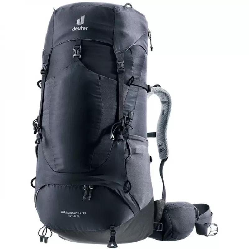 Deuter Aircontact Lite 45+10 SL Damen-Wanderrucksack Schwarz