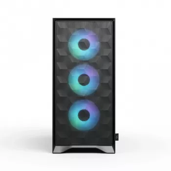 PC-Gehäuse Fractal Design Pop 2 Air Schwarz TG RGB Midi Tower – ATX/Micro-ATX/Mini-ITX, 3x120mm vorne, 1x120mm hinten, 2,5-Zoll- und 3,5-Zoll-Schächte