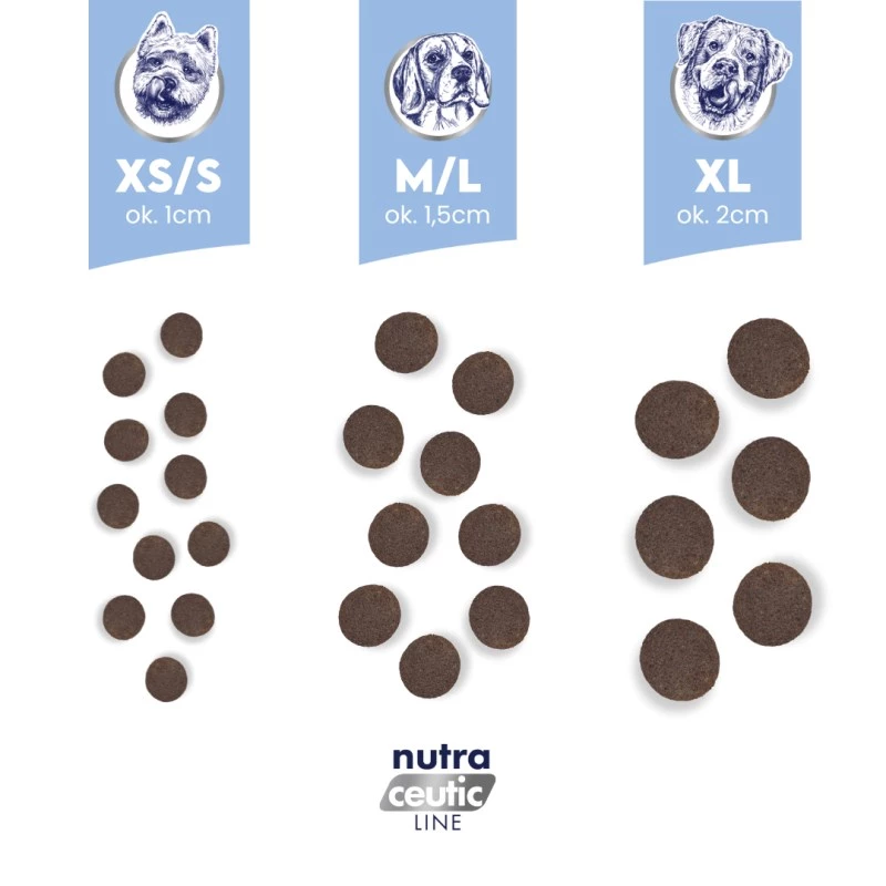BALTICA Nutraceutic Hypoallergenic Light M Fisch mit Reis - Trockenfutter für Hunde - 3kg