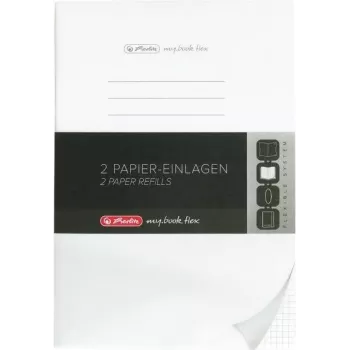 Schreibheft Herlitz my.book A5 40 Blatt Schwarz Weiß