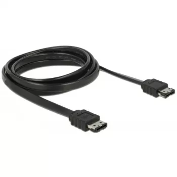 SATA-Kabel DeLOCK 85641 2 m eSATA Schwarz