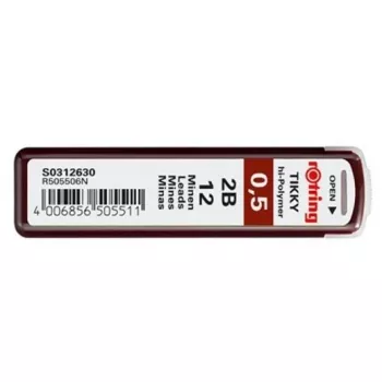 Rotring Polymer-Minen 2B 0,5 mm S0312630