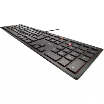 CHERRY KC 6000 Slim Tastatur Universal USB QWERTZ Deutsch Schwarz