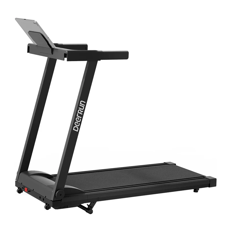 DeerRun A1 Pro Move + klappbares elektrisches Laufband (schwarz)