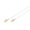 Netzwerkkabel Digitus CAT 6A U/FTP schlank Patchkabel RJ-45 Cat6a 3m Grau