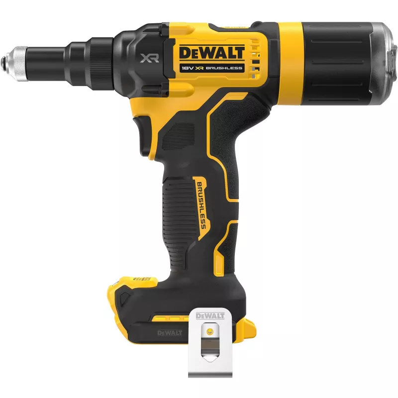 DeWALT DCF403NT-XJ Power-Nietzange Schwarz, Gelb 2,4, 3,2, 4, 4,8 mm 10000 kN