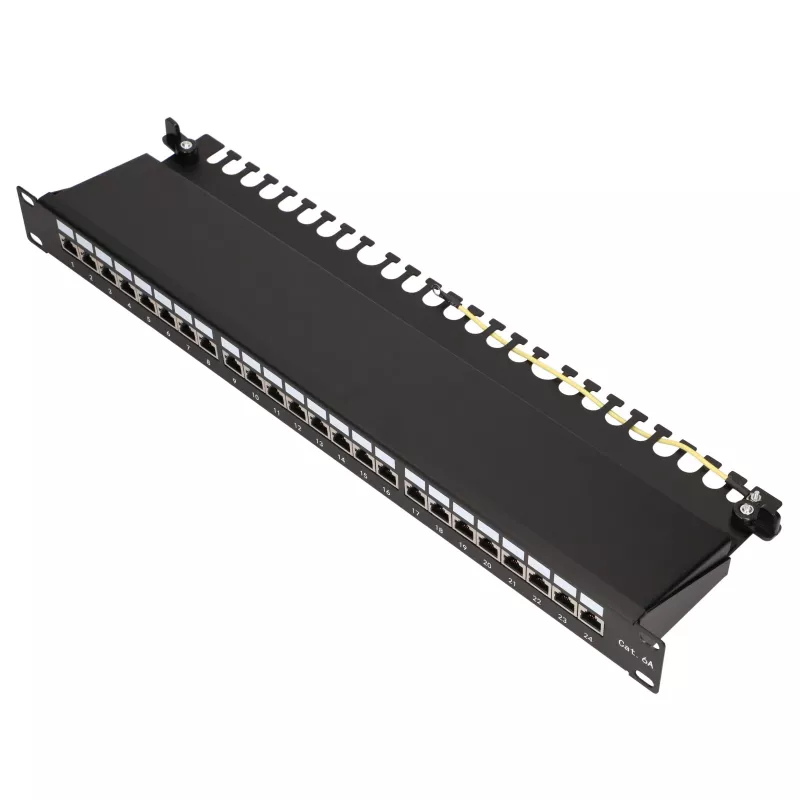Patchpanel - Extralink CAT6A STP, 24 Ports