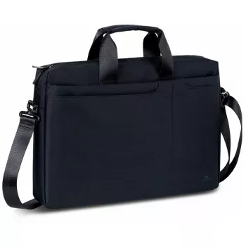 Umhängetasche Rivacase Biscayne 39,6 cm (15,6 Zoll) Schwarz