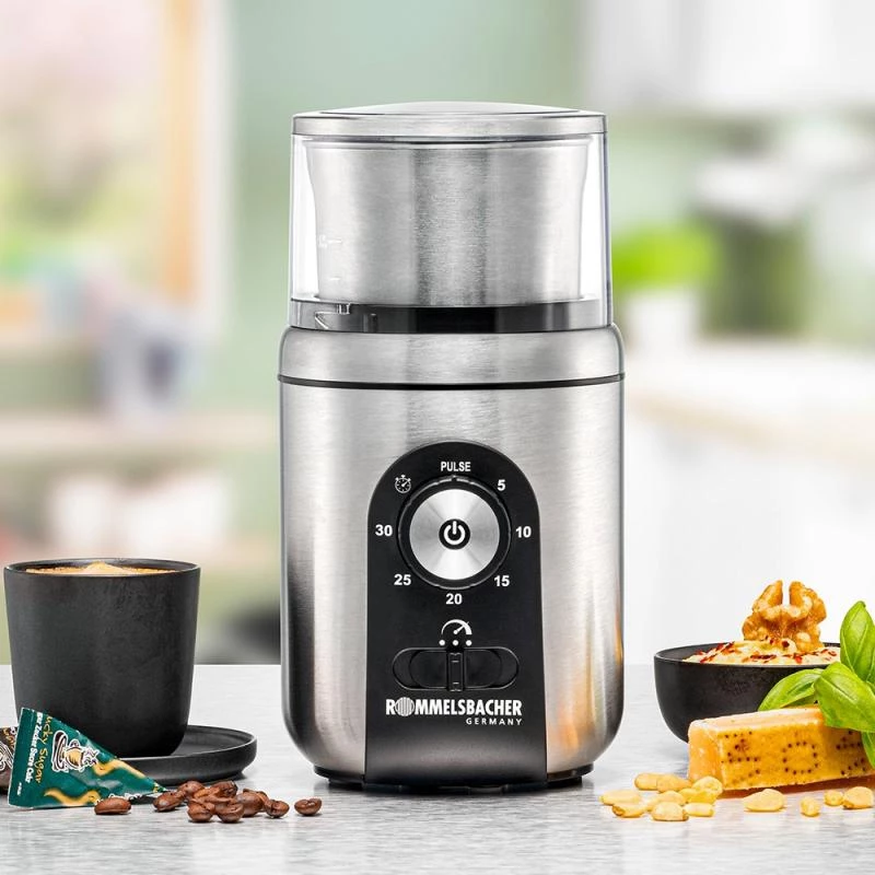 Gewürz- & Kaffeemühle Rommelsbacher EGK 250 - 200 W, 2 Behälter
