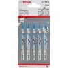 Stichsägeblatt Bosch T 118 A Schnellarbeitsstahl HSS 5 Stück