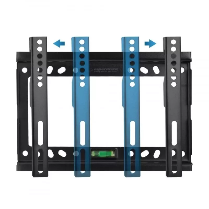 TV-Wandhalterung Esperanza PERSES für 35,6–127 cm (14 Zoll–50 Zoll) Bildschirme, VESA 75x75–200x200, max. 25 kg, schwarz
