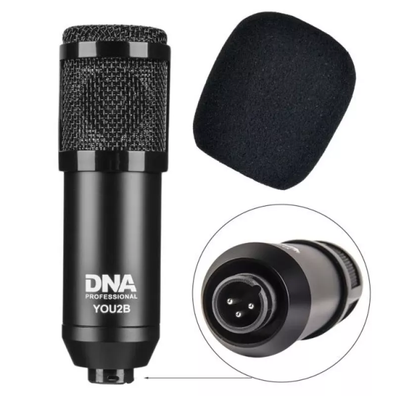 Mikrofon-Kit Bitmat DNA YOU2B — Mikrofon, Audio-Schnittstelle, Ständer und Kabel