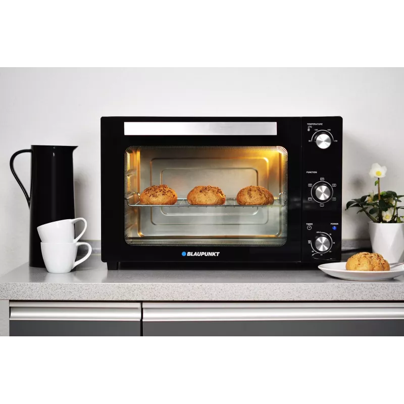 Blaupunkt EOM601 Backofen Schwarz, Edelstahl