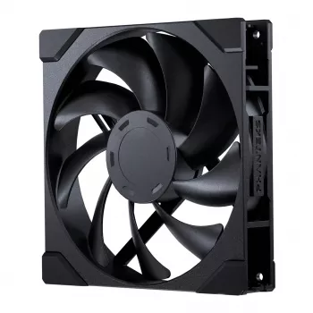 Phanteks M25 Gen2 140mm PWM Gehäuselüfter - 3er-Pack, Schwarz