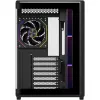 Elite 600 ARGB, Tower-Gehäuse schwarz, 2x gehärtetes Glas