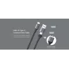 USB Type-C 2-in-1 Kabel Orsen S8, 5A, 1,5 m (Schnellladung/Daten)