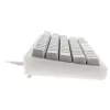 Mechanische TKL-Gaming-Tastatur XTRFY K5 RGB – tenkeyless, transparent/weiß