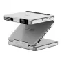 Aurzen Zip Projektor (Silber) – tragbarer Mini-Projektor, Modell AU-PJ-ZP001M-UNWH0