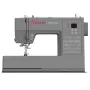 SINGER Nähautomat HD6605 – elektrisch, 1-Stufen-Knopfloch, Freiarm, grau, 6 kg