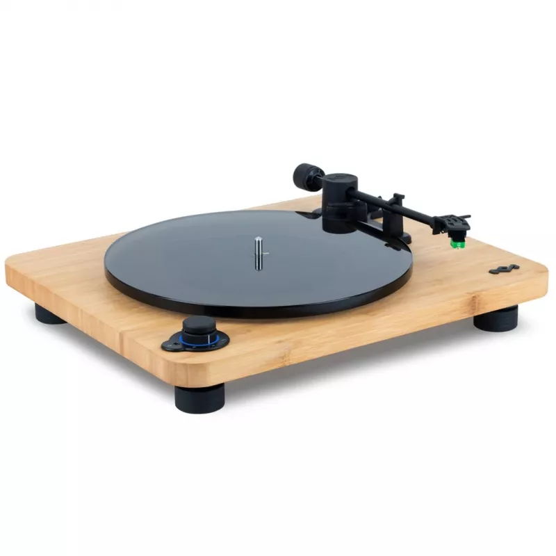 The House Of Marley EM-JT010-SB Audio-Plattenspieler Riemenantrieb Schwarz, Holz