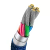 Baseus Crystal Shine Kabel USB auf USB-C, 100W, 2m (blau)