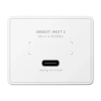 Webcam Obsbot Meet 2 weiß — 1080p, 30 fps, USB-Anschluss