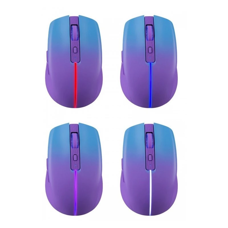 Maus DEFENDER MYSTERY MM-301 RF+BT LILA 1600dpi 6T