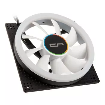 Cryorig Crona X 120 mm Lüfter, Weiß — 400–1700 U/min, 60,6 CFM, 2,65 mmH2O