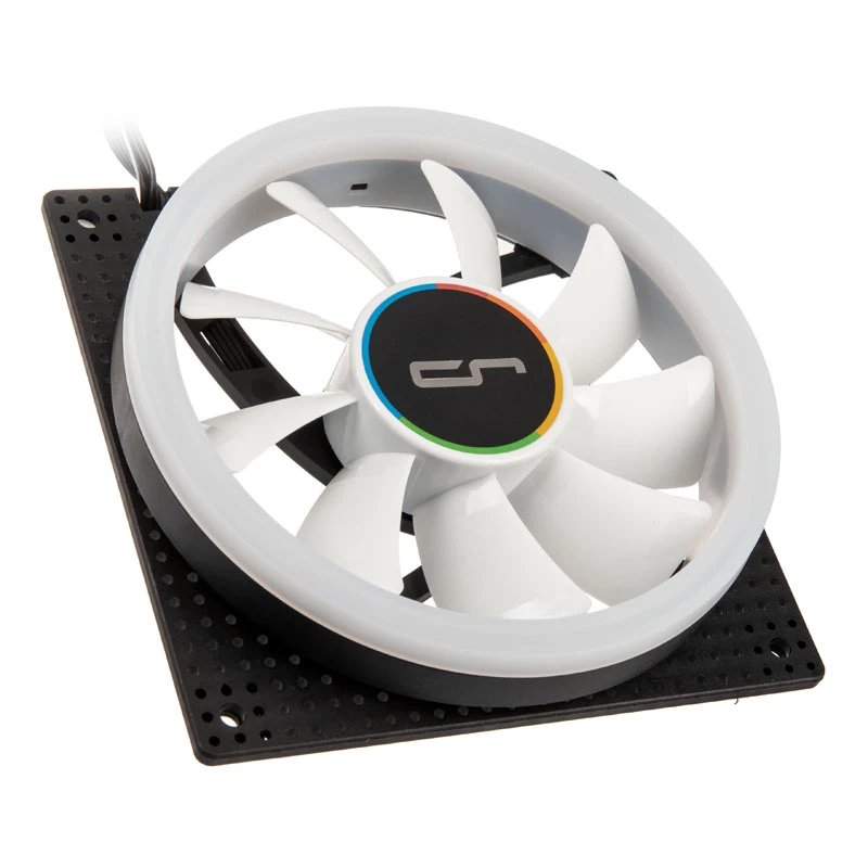 Cryorig Crona X 120 mm Lüfter, Weiß — 400–1700 U/min, 60,6 CFM, 2,65 mmH2O