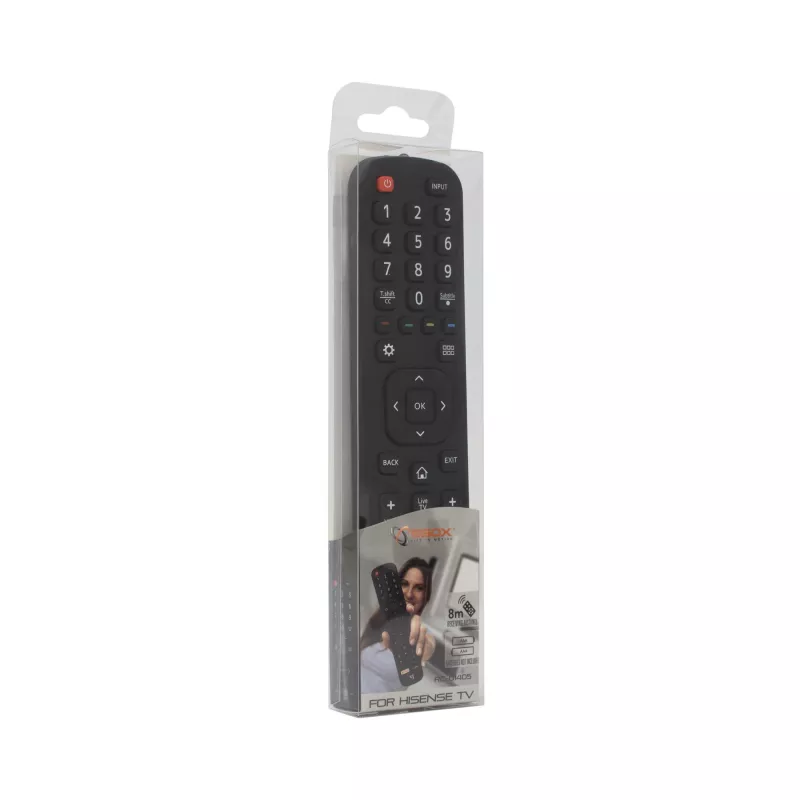 SBOX Fernbedienung RC-01405 kompatibel mit verschiedenen Hisense TV-Modellen
